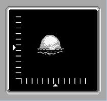 une photo d'Ã©cran de Radar Mission sur Nintendo Game Boy